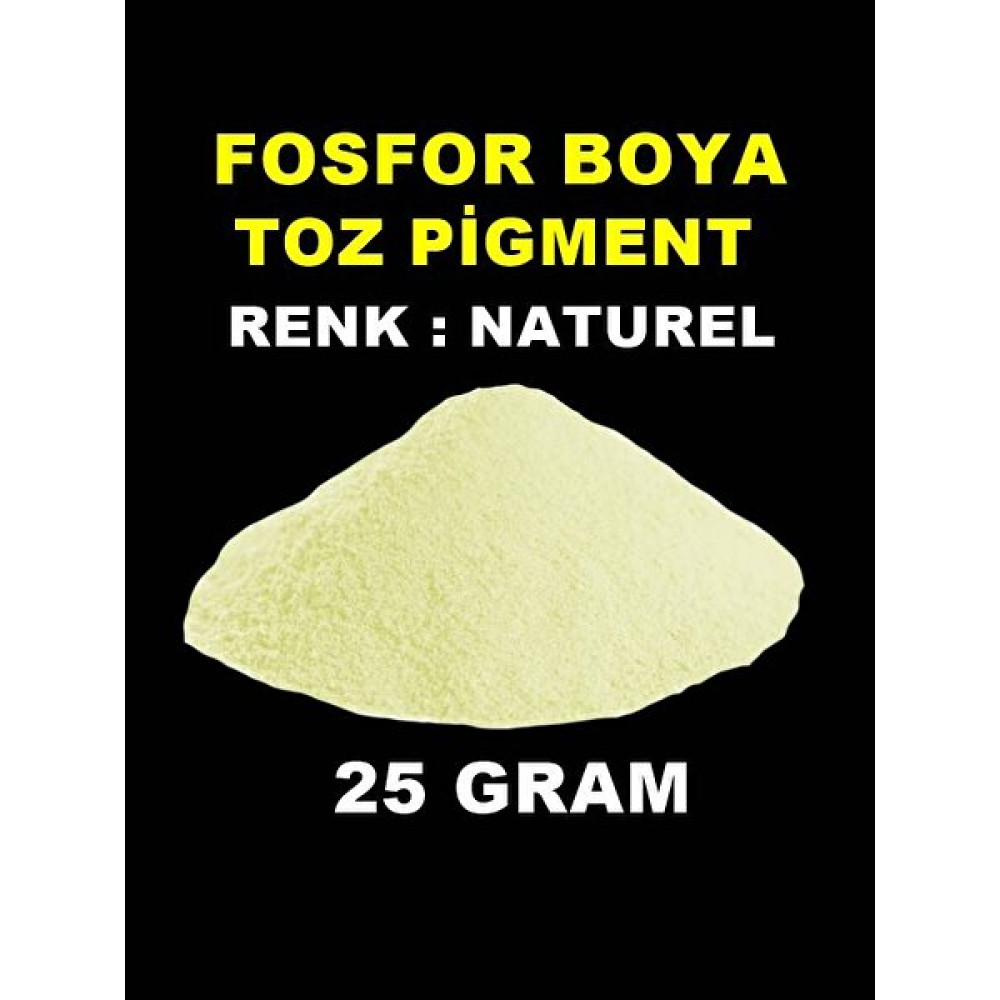 Arcan Karanlıkta Parlayan Fosfor Boya 25 Gram - Naturel Akrilik Boya Fiyatı