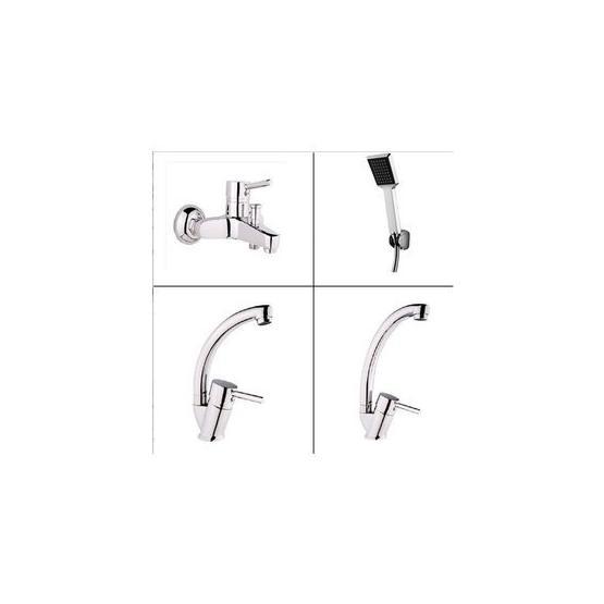 Arçe Delta Metal Banyo Bataryası Ve Duş Takımı Banyo Aksesuar Seti Fiyatı