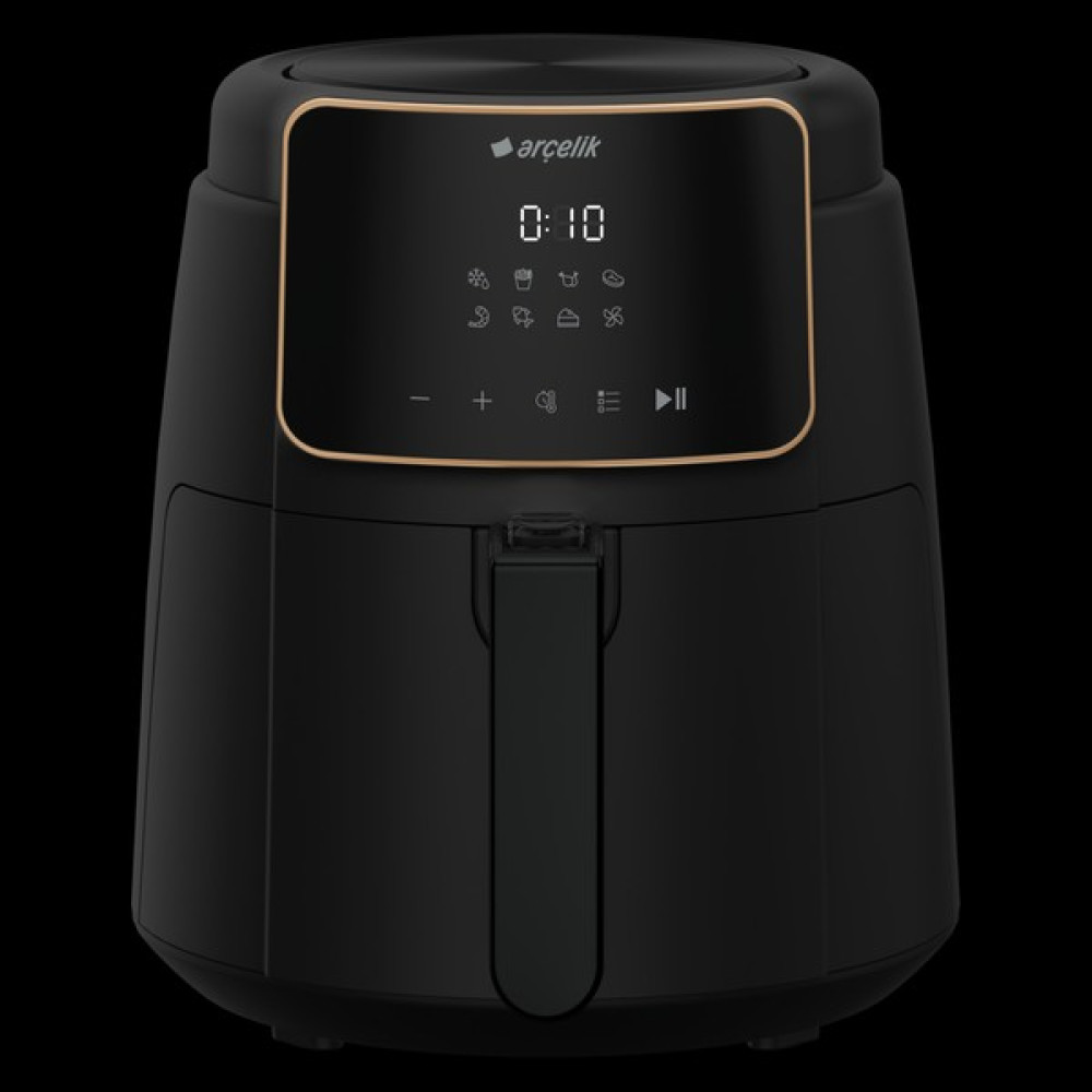 Arçelik Airfryer L, 3.9 Lt 1500 W 8 Programlı Yağsız Sıcak Hava Fritözü, Siyah Fritözler Fiyatı