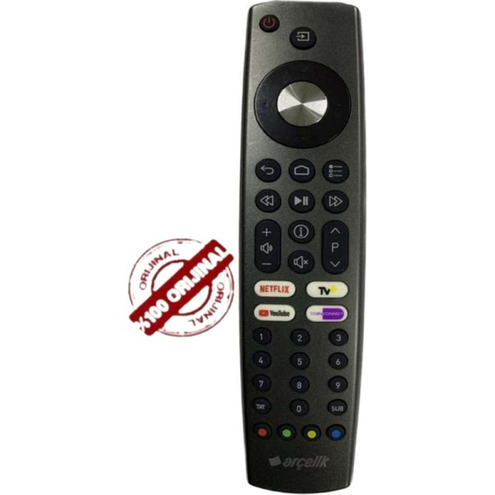 Arçelik Beko Gurundig 4K Smart Netflix Tv+Plus Youtube Bein Connect Tuşlu Tv Kumanda (Orjinal) TV Aksesuarları Fiyatı