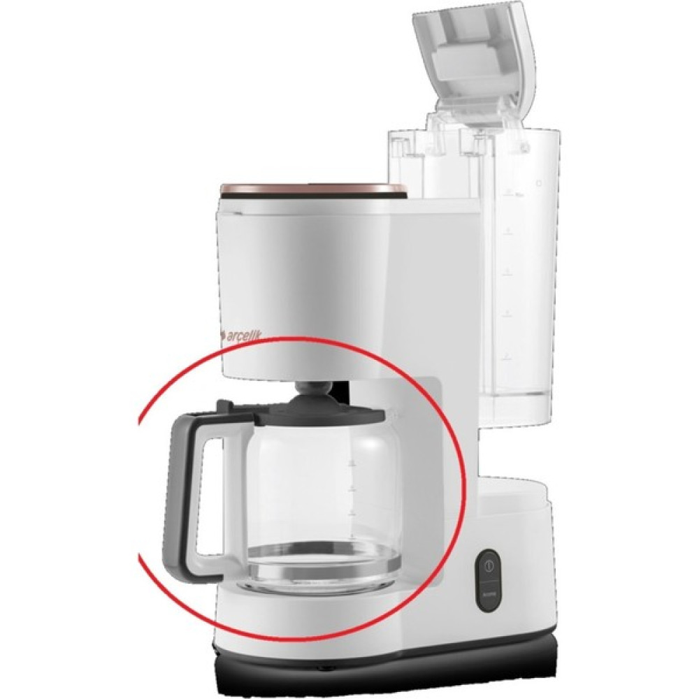 Arçelik Fk 6910 Kahve Makinesi Cam Demlik Haznesi 9178015173 Çay Makineleri Fiyatı