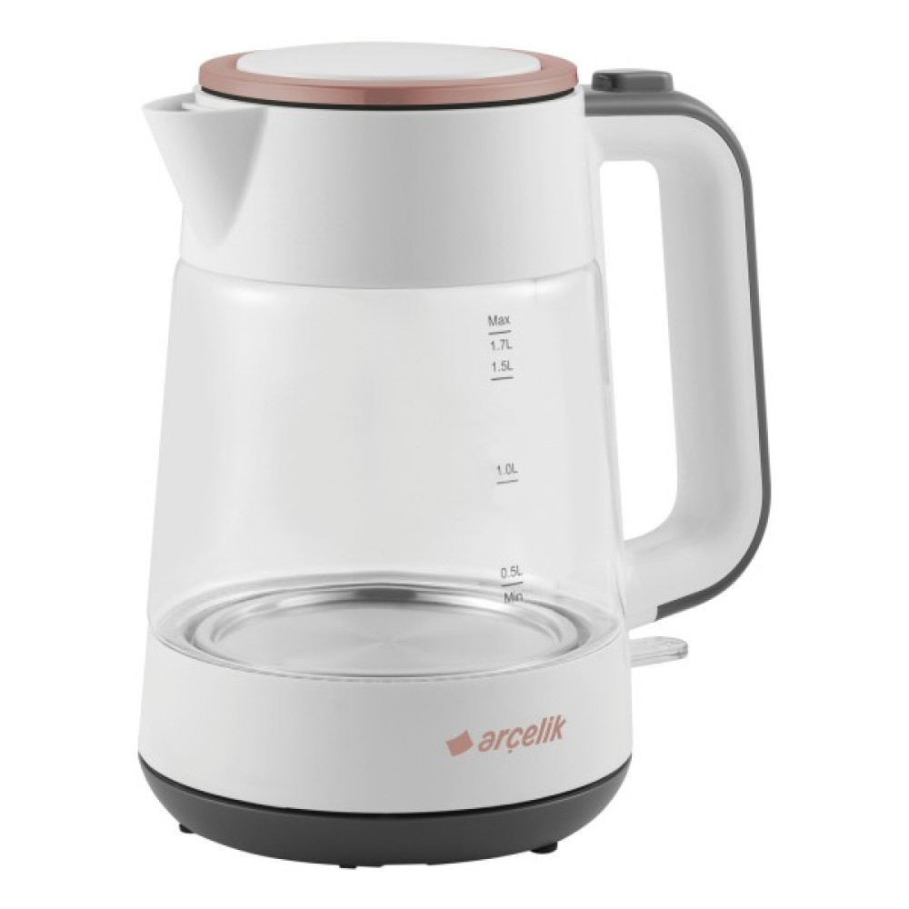Arçelik Kl 6022 C 1700 ml Cam Su Isıtıcı Kettle - Beyaz Su Isıtıcıları / Kettle Fiyatı
