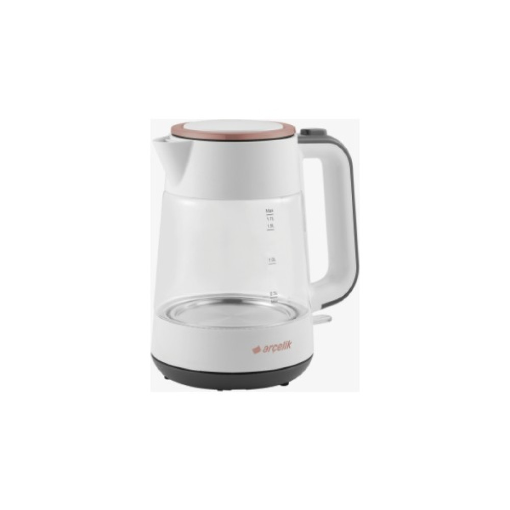Arçelik Kl 6022 C Resital 2200 W 1.7 Lt Cam Kettle - Beyaz Su Isıtıcıları / Kettle Fiyatı