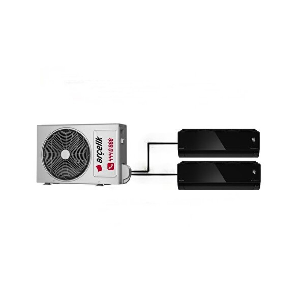 Arçelik Mirror Multi 2+1 16000 BTU 12+12 Duvar Tipi Inverter Klima Klimalar Fiyatı