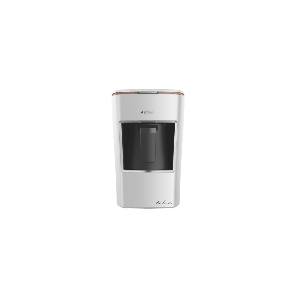 Arçelik Türk Kahve Makinesi K 3300 Mini Telve Beyaz ( Gold Cizgili ) Kahve Makineleri Fiyatı