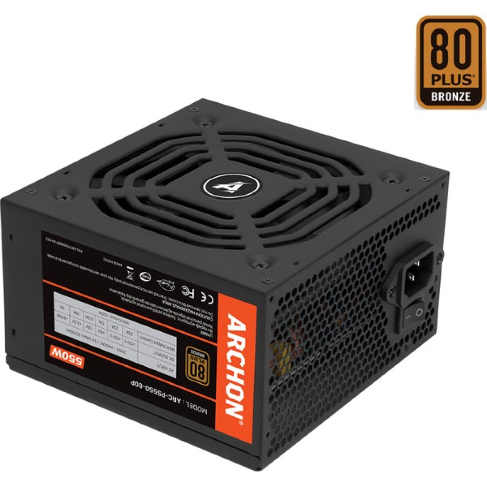 Archon ARC-500 500W 80+ Plus Bronze Power Supply Pc Güç Kaynağı - 550 W Power Supply Fiyatı