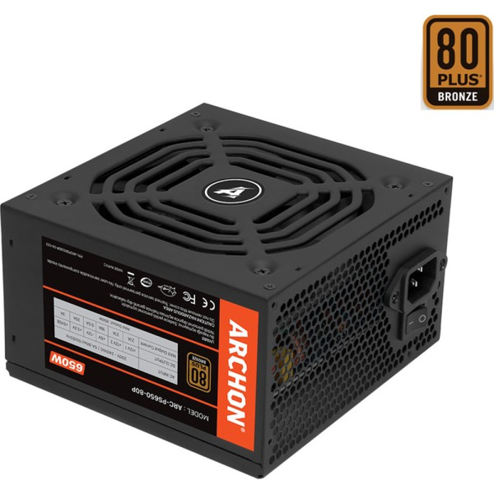 Archon ARC-500 500W 80+ Plus Bronze Power Supply Pc Güç Kaynağı - 650 W Power Supply Fiyatı