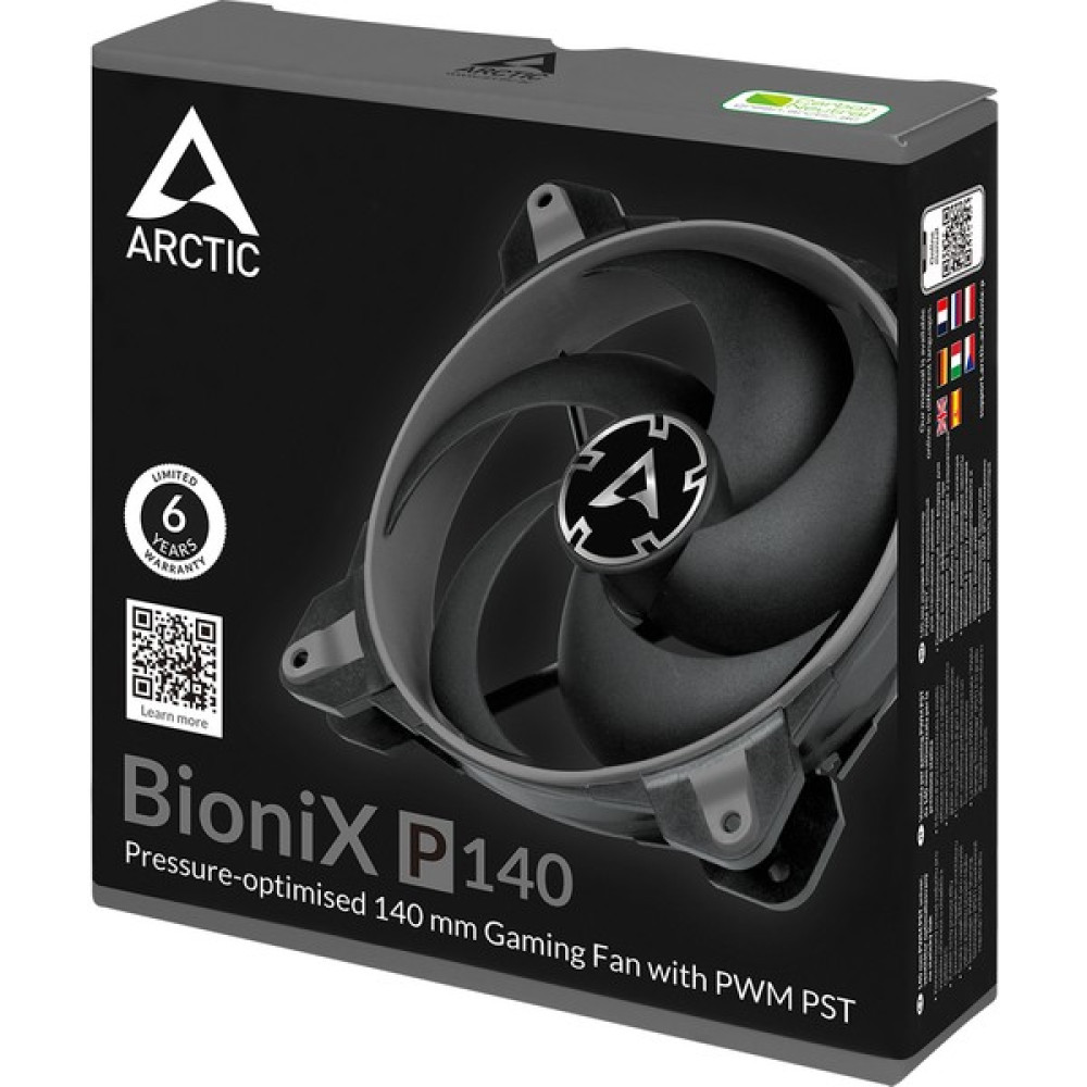 Arctic Bionix P140 Pressure-Optimised Case Fan Pwm Pst (14CM Kasa Fanı Gri Renk) (ACFAN00159A) Soğutucular Fiyatı