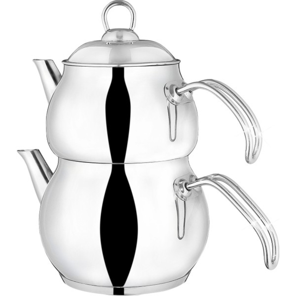 Arda Home Küre Orta Boy Metal Kulp Çaydanlık Takımı Çay / Çaydanlık Setleri Fiyatı