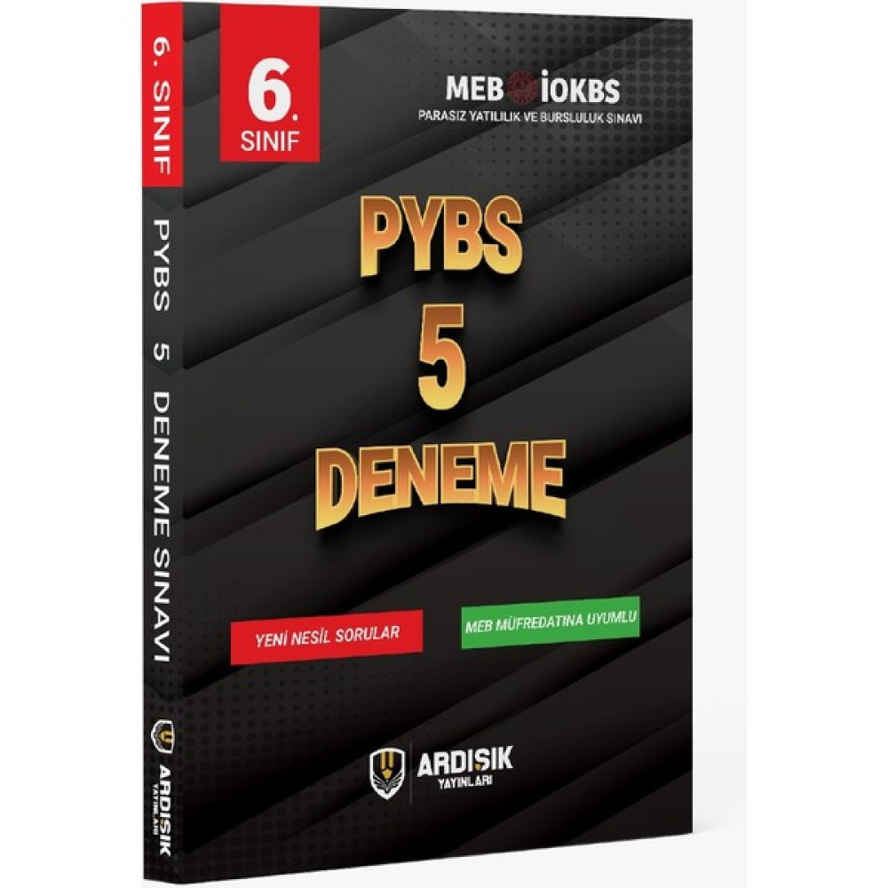 Ardışık Yayınları 6. Sınıf Pybs 5' Li Bursluluk Deneme Sınavı Tüm Dersler Fiyatı