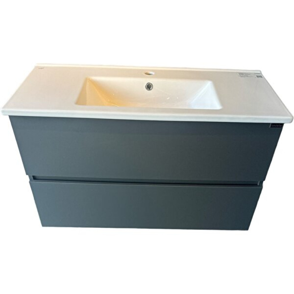 Ardiyen Bergama 100*45 cm Antrasit Mdf Banyo Mobilya Seti Banyo Dolabı / Mobilyası Fiyatı