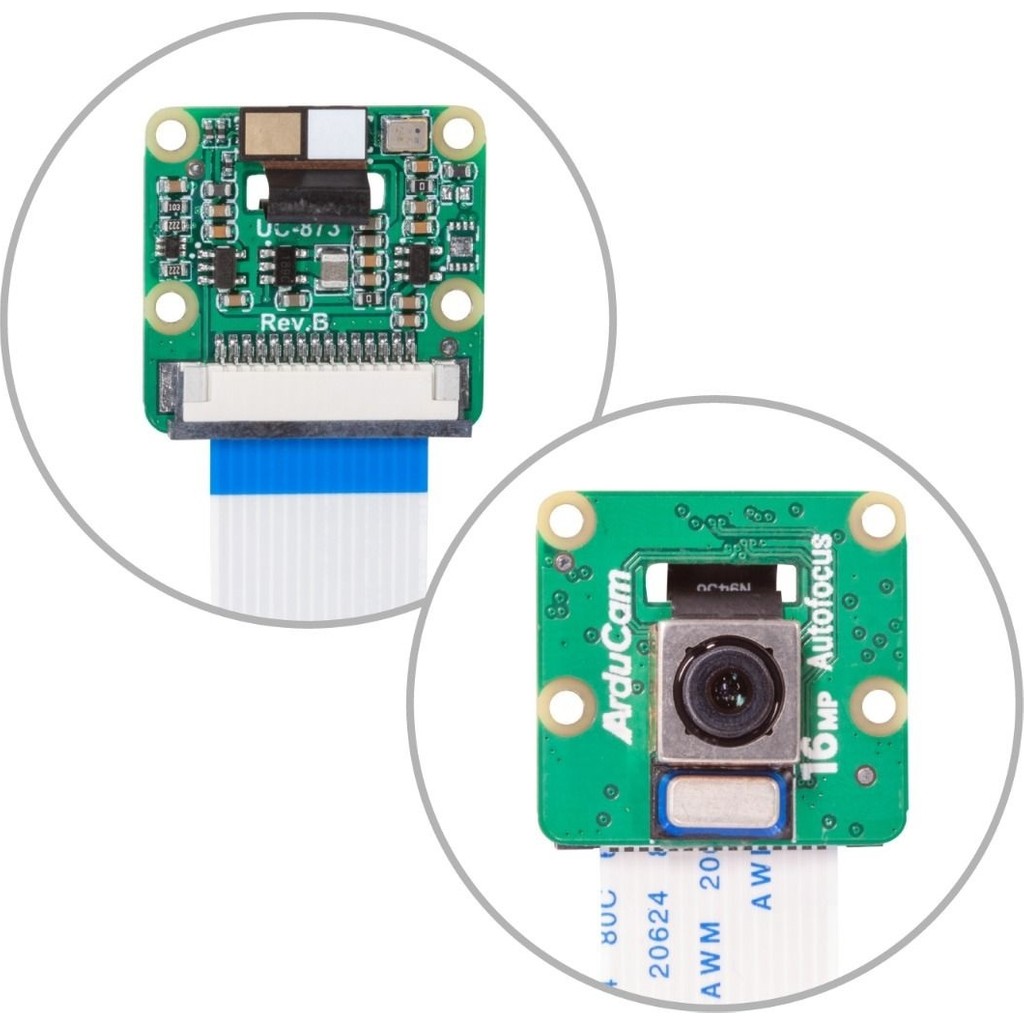 Arducam B0371 16MP IMX519 Oto-Fokus Kamera Modülü (Rpi, Njetson) Diğer Fiyatı