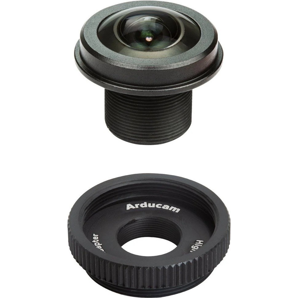 Arducam - LN031 1/2.3" M12 Mount 180 Derece Balıkgözü Lens (Rpi Hq Kamera Için Adaptör ile Birlikte) SSD / Solid State Drive Fiyatı