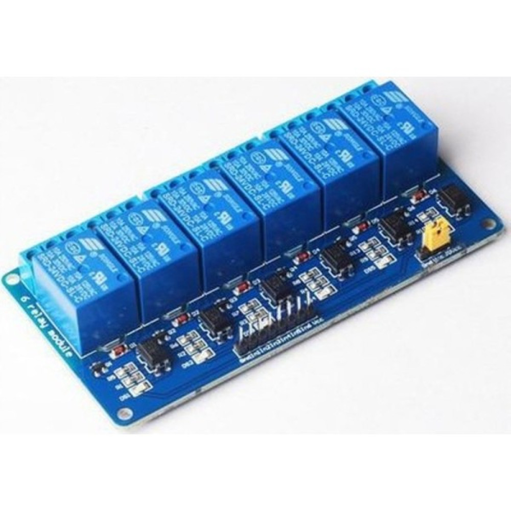 Arduino 12V 6 Kanal Röle Kartı (Geliştirme Kartlarıyla Uyumlu) Arduino Oyun & Hobi Fiyatı