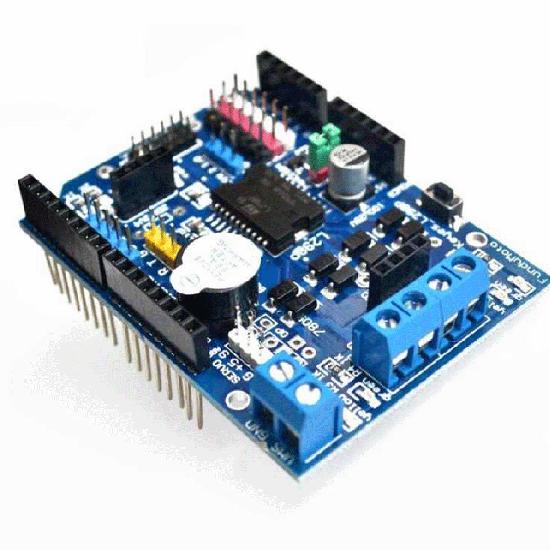 Arduino L298P SMD Çift Motor Sürücü Shield