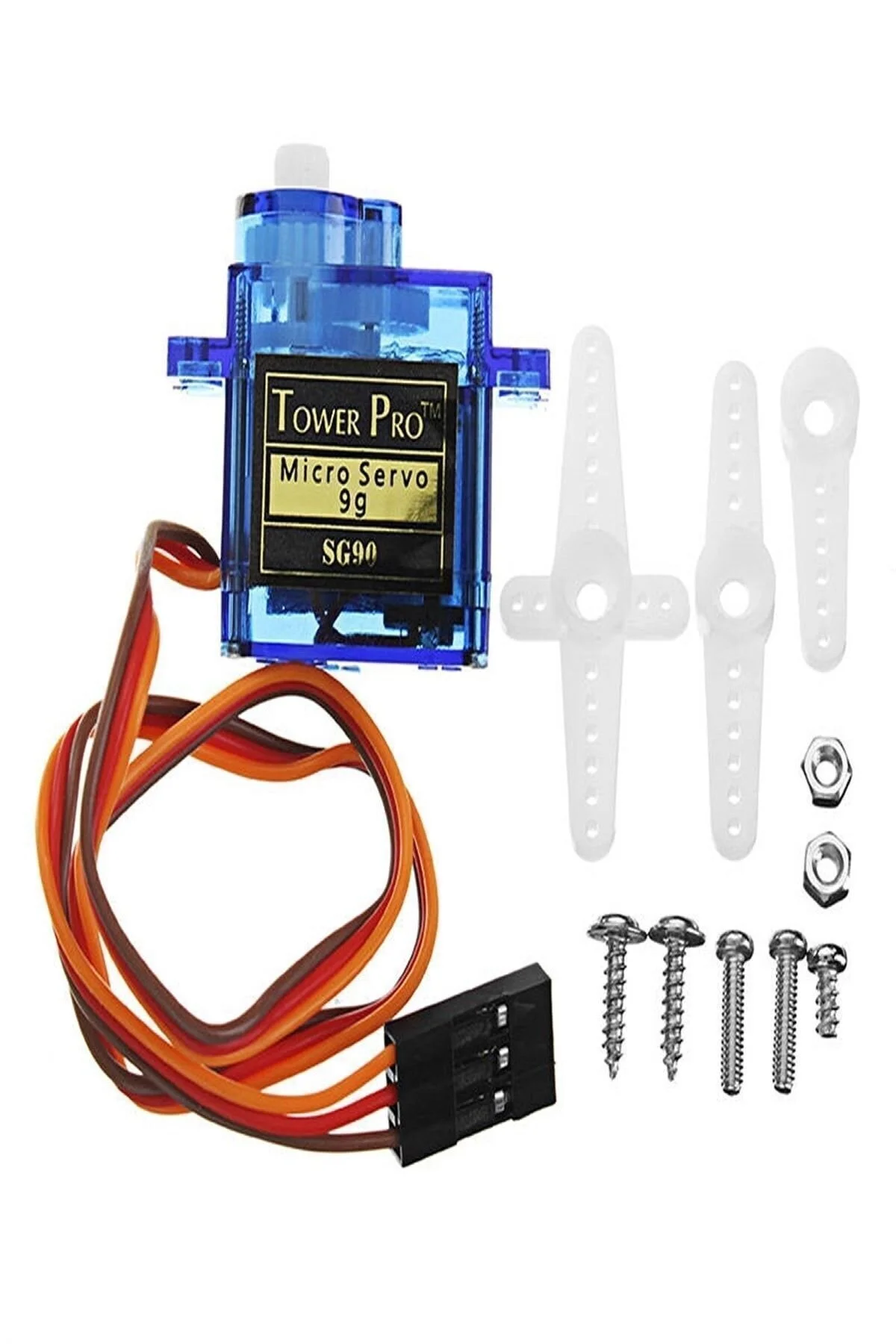 Arduino Tower Pro Sg90 Rc Mini Servo Motor 180°c" Bilgisayar Yedek Parça Fiyatı