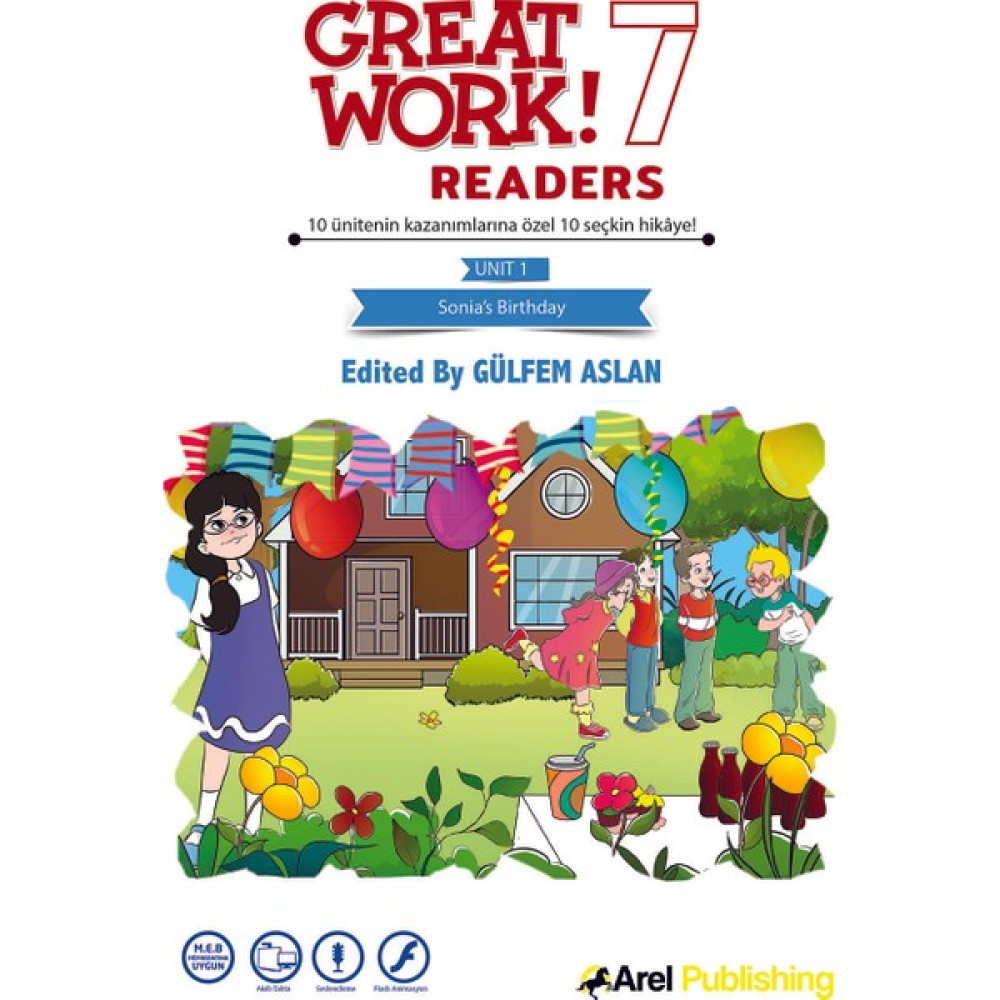 Arel Publıshıng, Great Work 7.Sınıf 10’lu Hikaye Kitabı Seti, Readers Yabancı Dil Kitapları Fiyatı