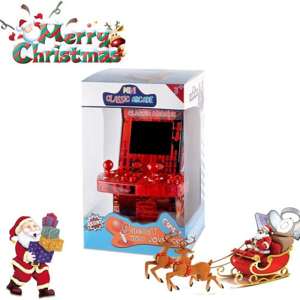 Arelf Mini Arcade Oyunu Mini Arcade Oyun Makinesi Iki Katına Çıkar Kolu 2.8 Inç (Yurt Dışından) - Kırmızı Oyun Konsolları Fiyatı