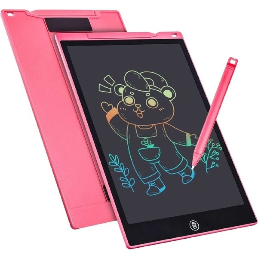 Arelf Vothoon 12 Inc Renkli Lcd Grafik Dijital Kalemli Çizim Tableti Yazı Tahta Not Yazma Eğitim Tableti (Yurt Dışından) - Açık Pembe Yazı Tahtası Kalemi Fiyatı