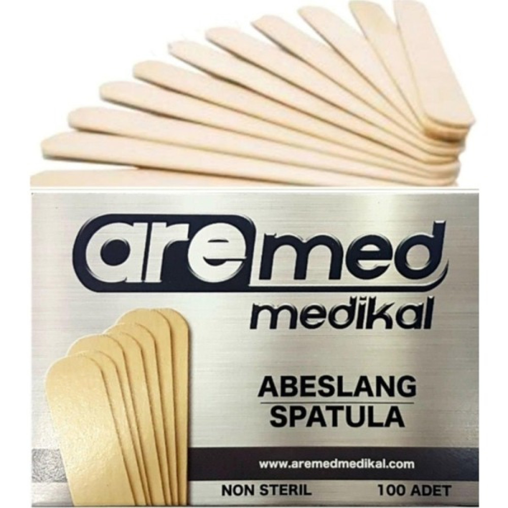 Aremed Spatula Ahşap Dil Basacağı Dil Çubuğu - Ağda Spatulası 100'LÜ Oto Boyaları Fiyatı