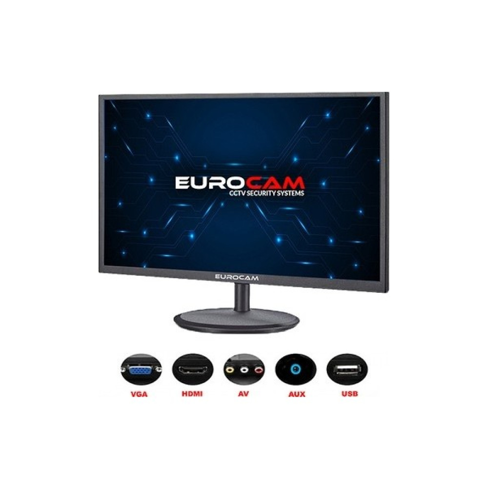 Aren Bilişim Ec-M-22 Fhd LED Monitör (Hdmı-Vga-Av-Aux-Usb) - 22 İNÇ Monitör Fiyatı