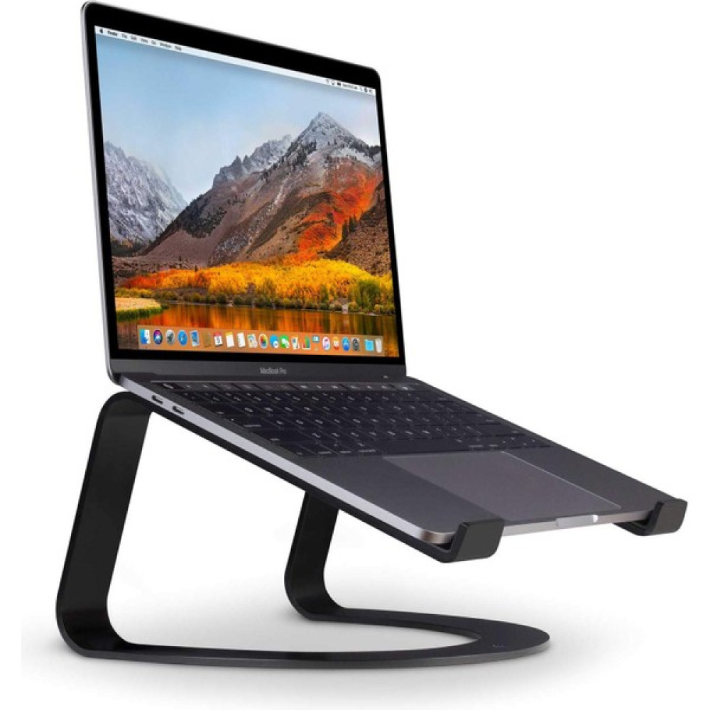 Arenumdesign Curve Notebook & Laptop Standı Tüm Modellerle Uyumlu - Siyah Dizüstü Bilgisayar Aksesuarları Fiyatı