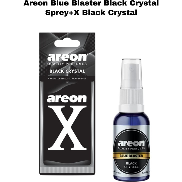 Areon Blue Baster Black Crystal Sprey+X Black Crystal Diğer Fiyatı