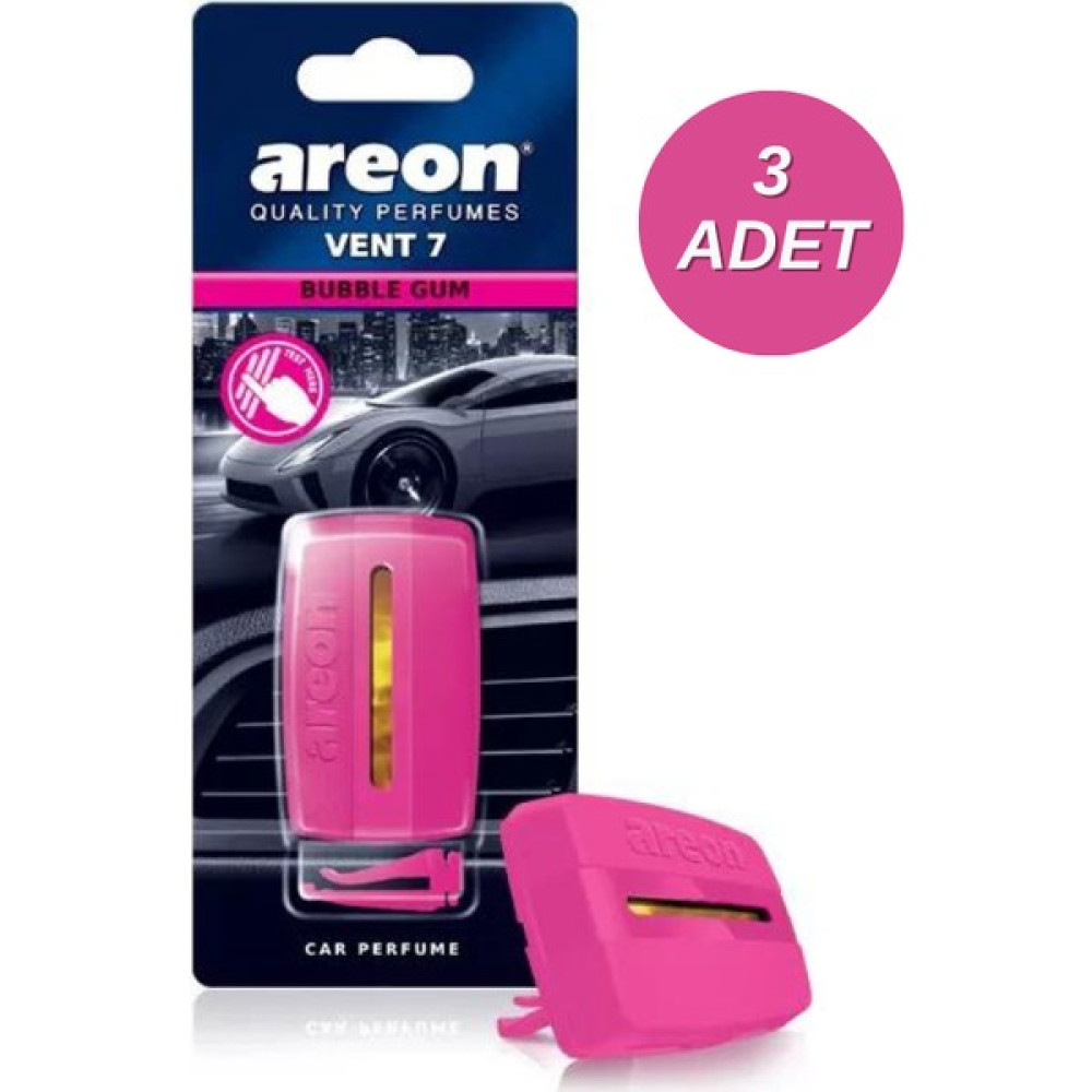 Areon Vent 7 Bubble Gum Araç Klima Kokusu 3'lü Oto Kokuları Fiyatı