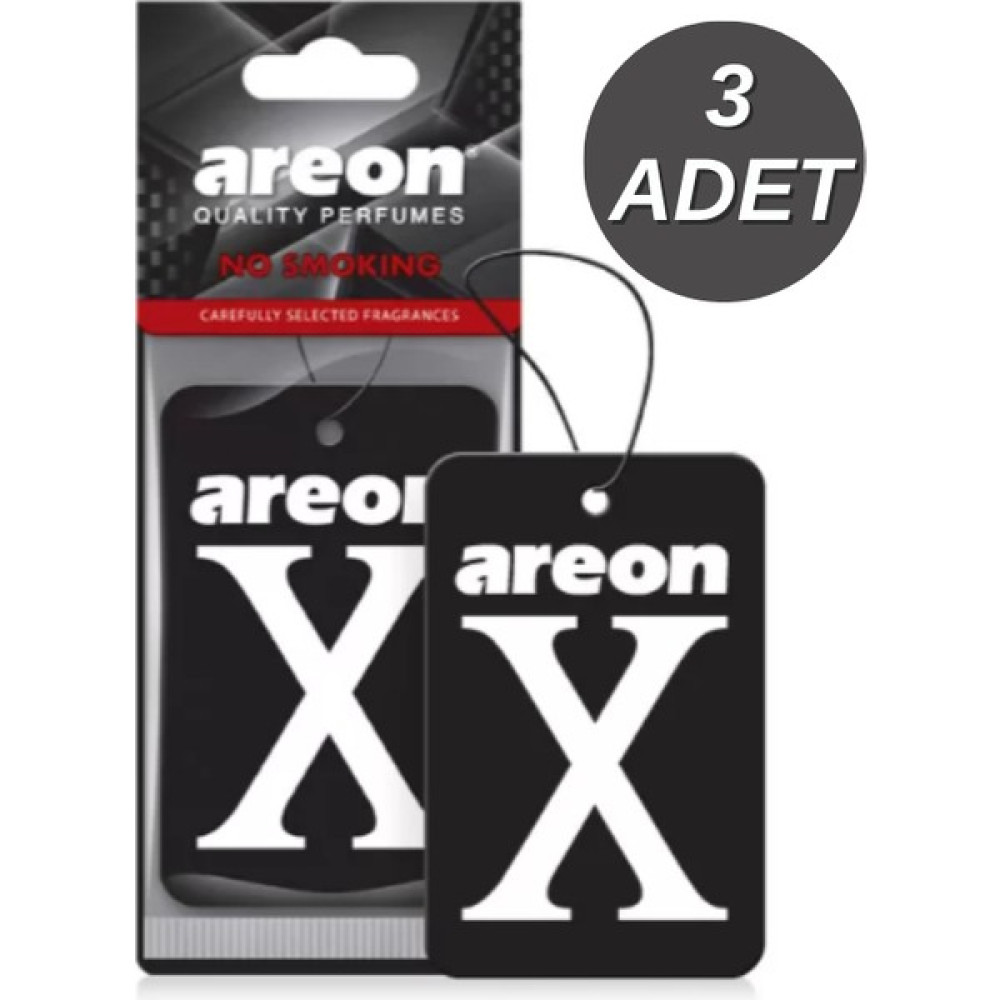 Areon x No Smokıng (Siyah) Oto Araç Kokusu 3'lü Oto Kokuları Fiyatı