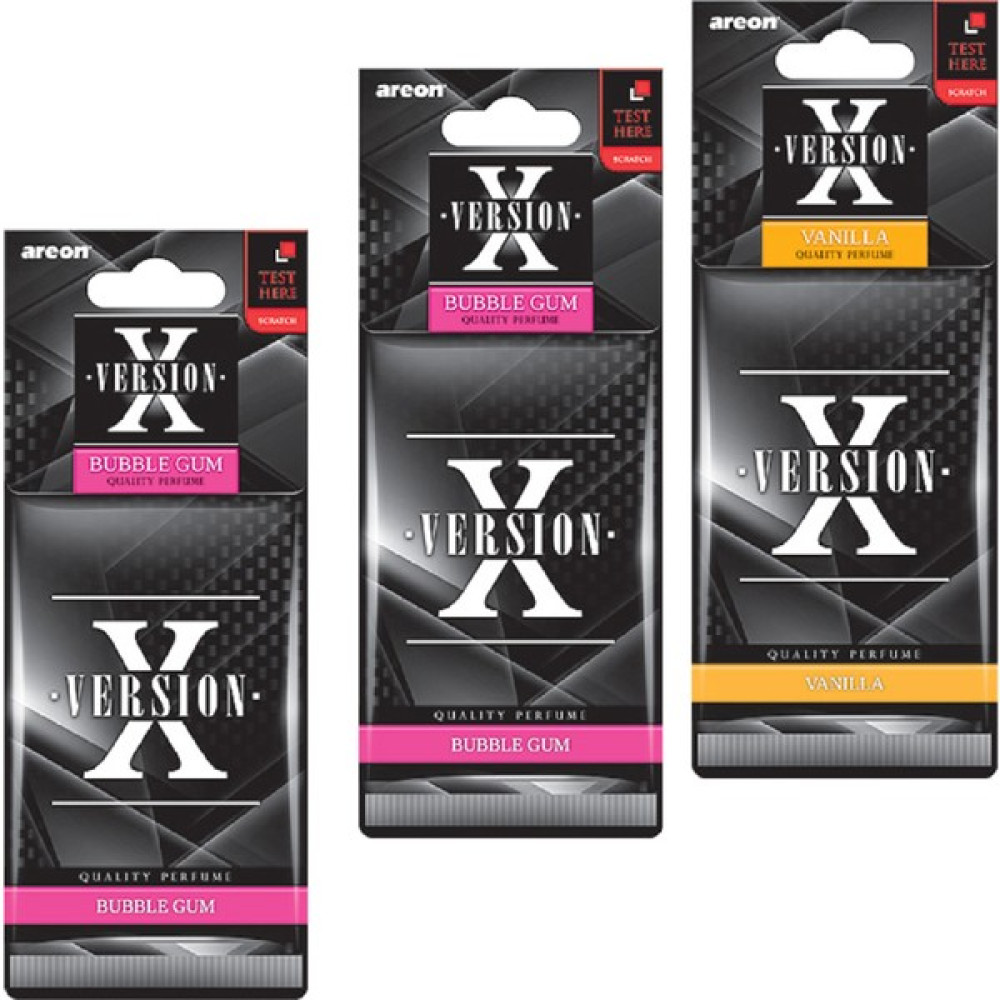 Areon x Versıon 5'li (3 Bubble Gum-2 Vanılla) Oto Kokuları Fiyatı