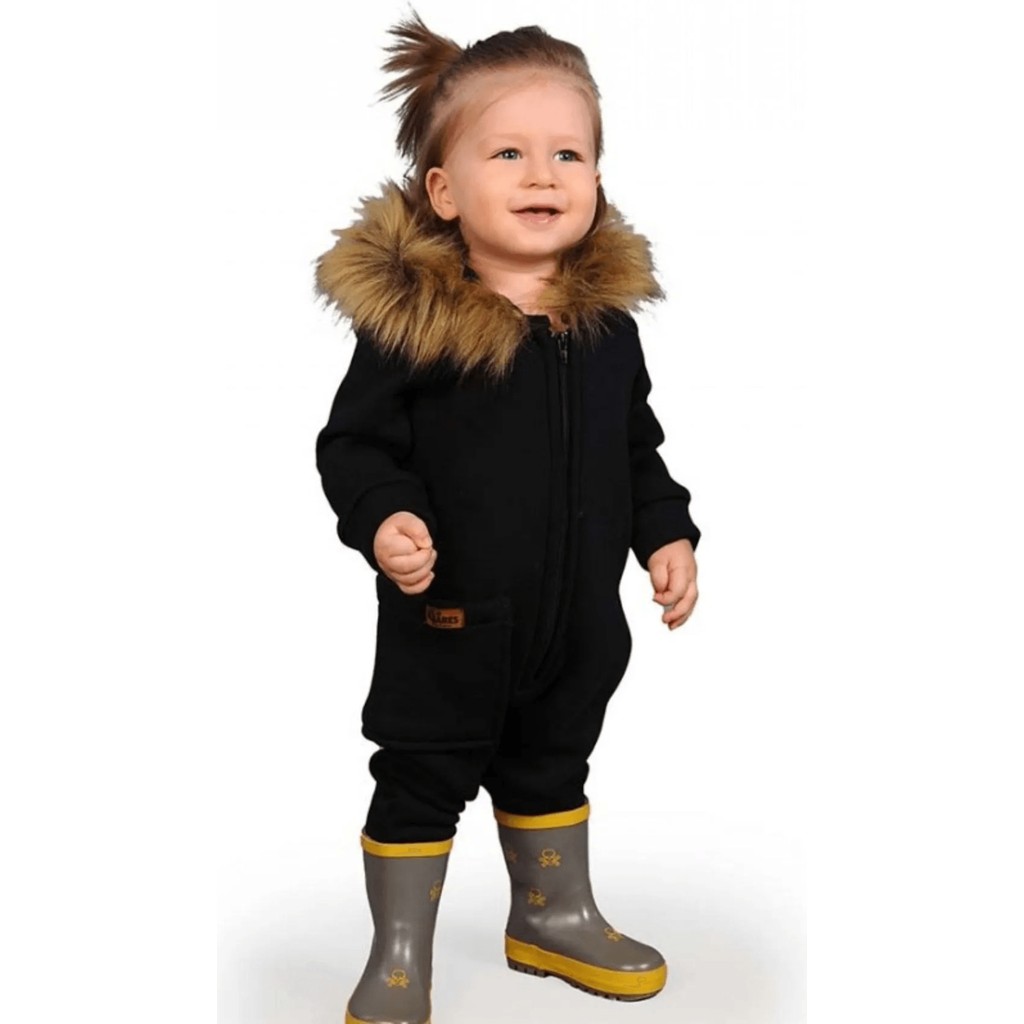 Ares Kids Fashion Kürk Yaka Tulum Uzun Kol Erkek Çocuk İçin Yumuşak Dokulu Tulum Giyim & İç Giyim Fiyatı