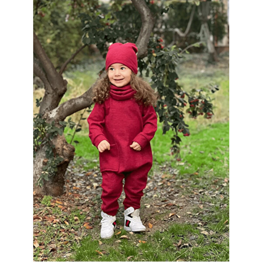 Ares Kids Fashion Unisex Tulum Set Bere Boyunluklu Bebek Tulumu Fiyatı