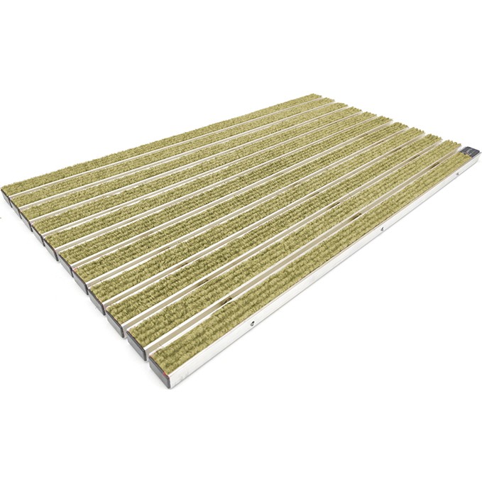 Arfen Gömme Tip Halı Üst Yüzeyli Alüminyum Deve Tüyü Renk Paspas 60 x 90 cm - Sarı Araca Özel Paspaslar Fiyatı