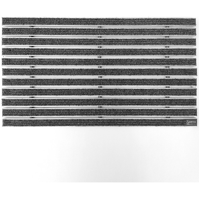 Arfen Gömme Tip Halı Üst Yüzeyli Alüminyum Paspas 60 x 90 cm - Siyah Araca Özel Paspaslar Fiyatı