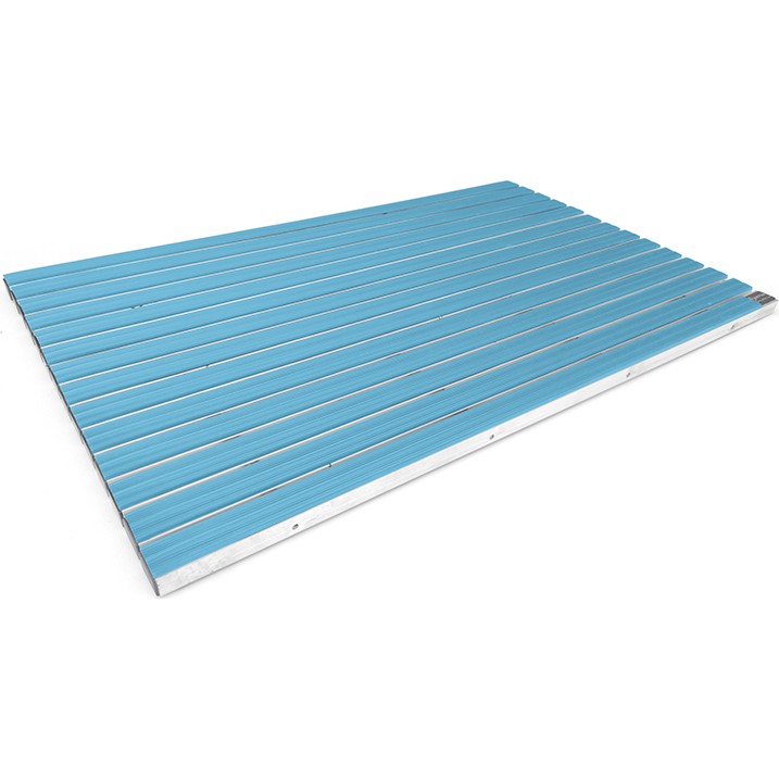 Arfen Gömme Tip Kauçuk Üst Yüzeyli Alüminyum Mavi Paspas 60 x 120 cm Araca Özel Paspaslar Fiyatı