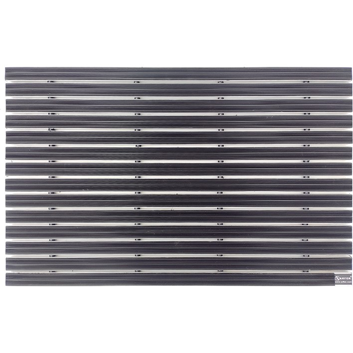 Arfen Gömme Tip Kauçuk Üst Yüzeyli Alüminyum Paspas 60 x 120 cm - Siyah Araca Özel Paspaslar Fiyatı