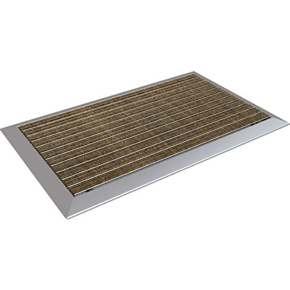 Arfen Halı Üst Yüzeyli Alüminyum Deve Tüyü Renk Paspas 60X90 - 60 x 90 cm - Kahverengi Paspas Fiyatı