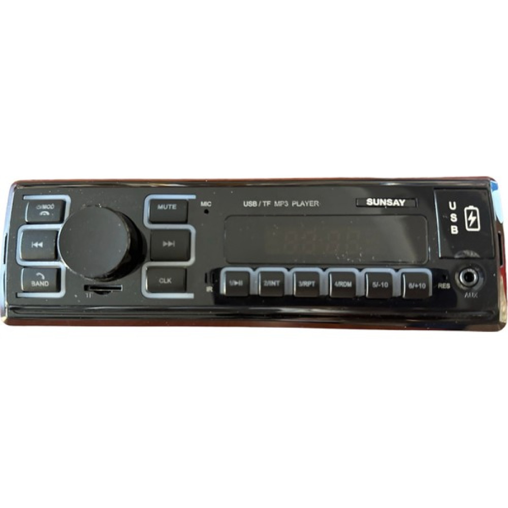 ARGALI Sunsay Mb-29 Bluetooth Oto Teyip Araba Teyibi ,bluetooth,usb,sd,aux,iso Söket Teyp Mb-28 - Siyah Oto Teypleri Fiyatı