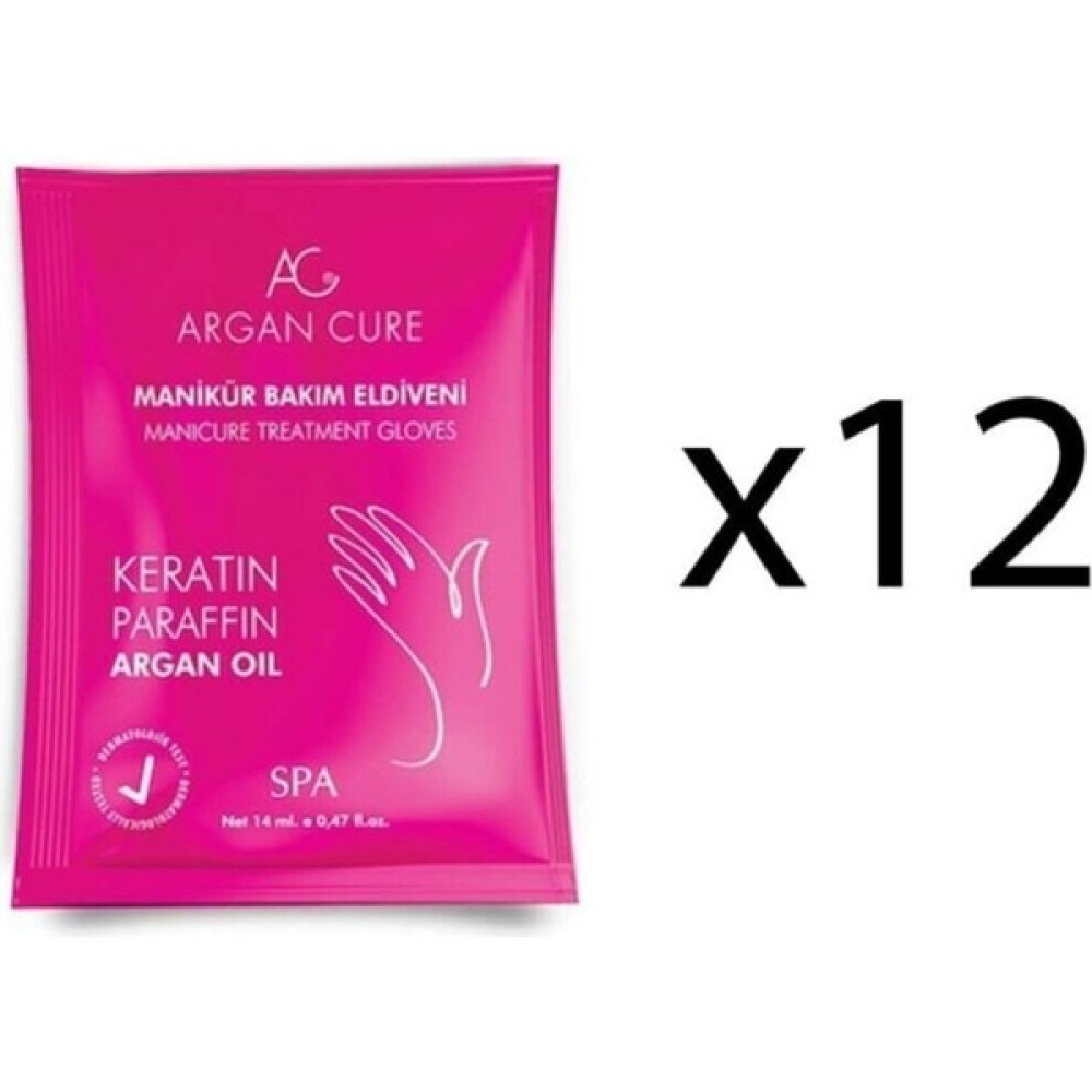 Argan Cure Manikür Bakım Eldiveni 12 Adet El ve Ayak Bakımı Fiyatı