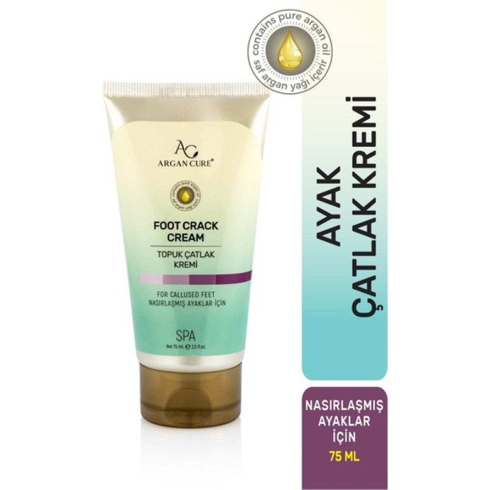 Argan Cure Topuk Çatlak Kremi - Foot Crack Cream 75 ml Oto Boyaları Fiyatı