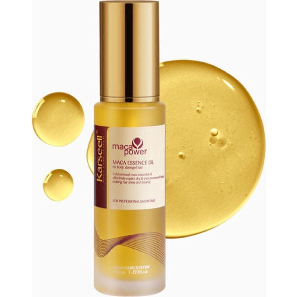 Argan Içerikli Saç Bakım Yağı 50 ml Maca Özü Saç Bakım Yağı Saç Bakım Maskeleri & Serumlar & Spreyler Fiyatı
