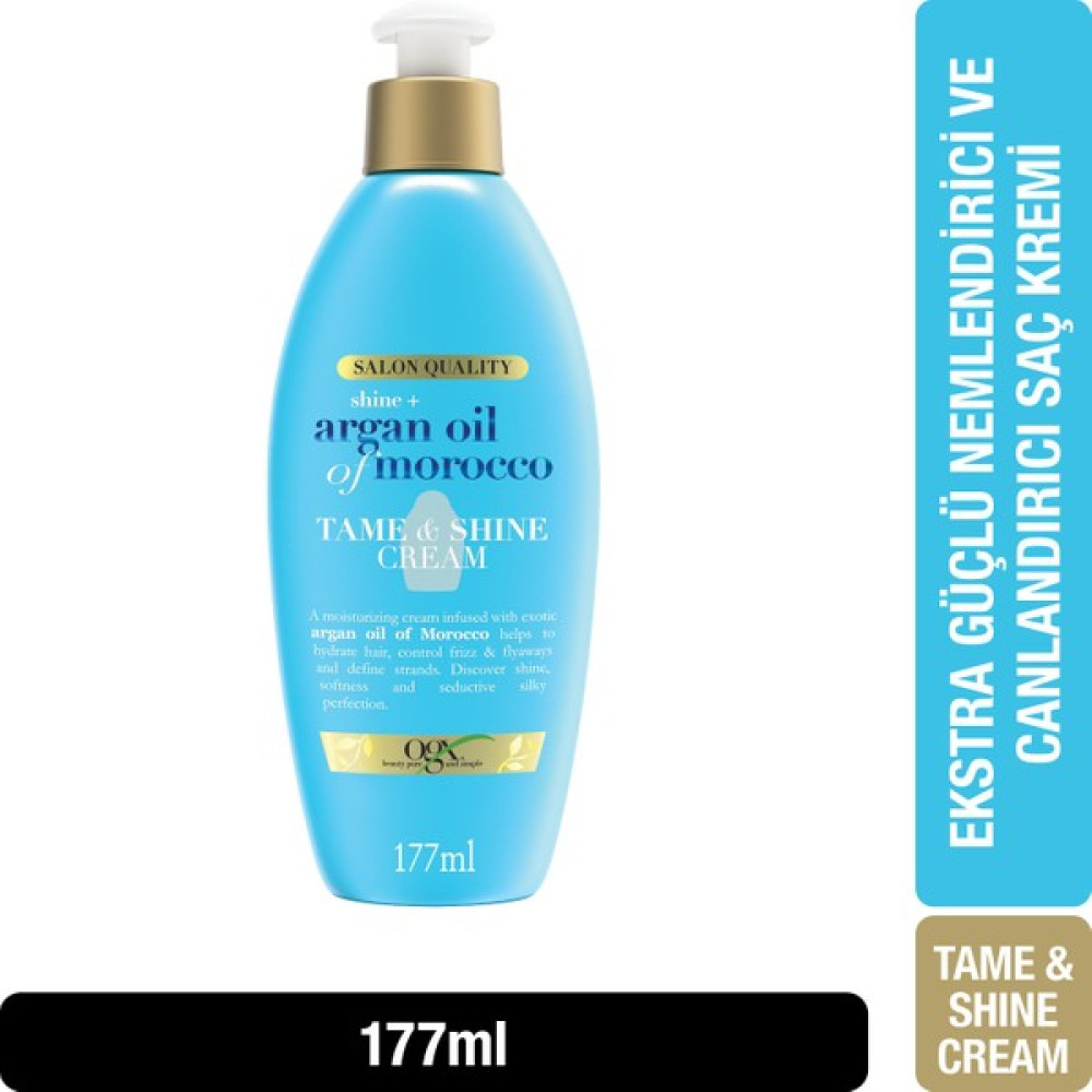 Argan Oil of Morocco Tame&Shine Şekillendirici Parlaklık Kremi 177ml Saç Şekillendirici Krem Fiyatı