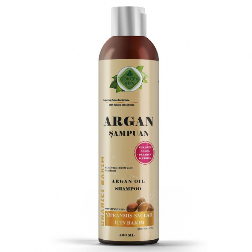 Argan Sampuan 400 Ml (Sls-Sles-Alkol-Paraben Icermez) Şampuan ve Saç Kremi Fiyatı