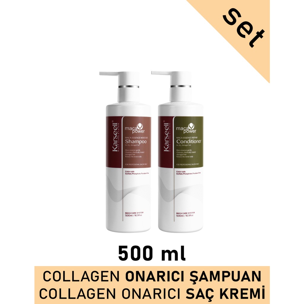 Argan Yağlı Nemlendirici Onarıcı Şampuan 500 ml + Derinlemesine Onarıcı Saç Kremi 500 ml Diğer Fiyatı