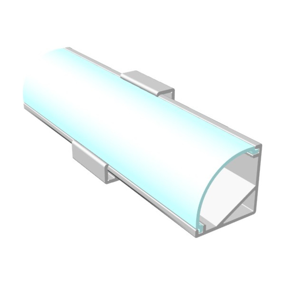 Arge LED Mutfak Dolabı ve Tezgah Altı Bombe Difüzörlü Köşe Bar LED 24V - 50 cm - 6500K Led Aydınlatmalar Fiyatı