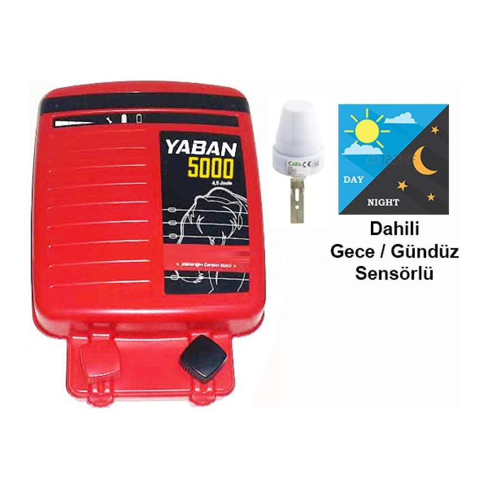 Argenç Yaban 5000 Fonksiyonlu Elektrikli Çit Makinası 13.000 Volt Bahçe Çiti Fiyatı