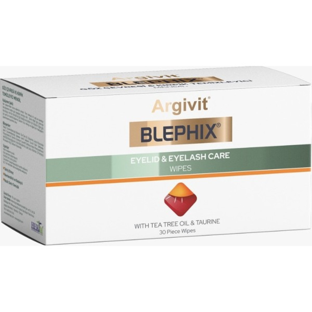 Argivit Blephix Göz Çevresi ve Makyaj Temizleme Mendili 30 Adet Makyaj Temizleyicileri Fiyatı