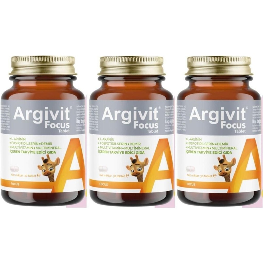Argivit Focus 30 Tablet 3 Adet Diğer Fiyatı