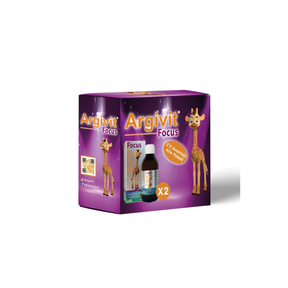 Argivit Focus Avantajlı Aile Paketi ( 2 Adet X 150 Ml) Şurup Sağlık / Diyet Fiyatı