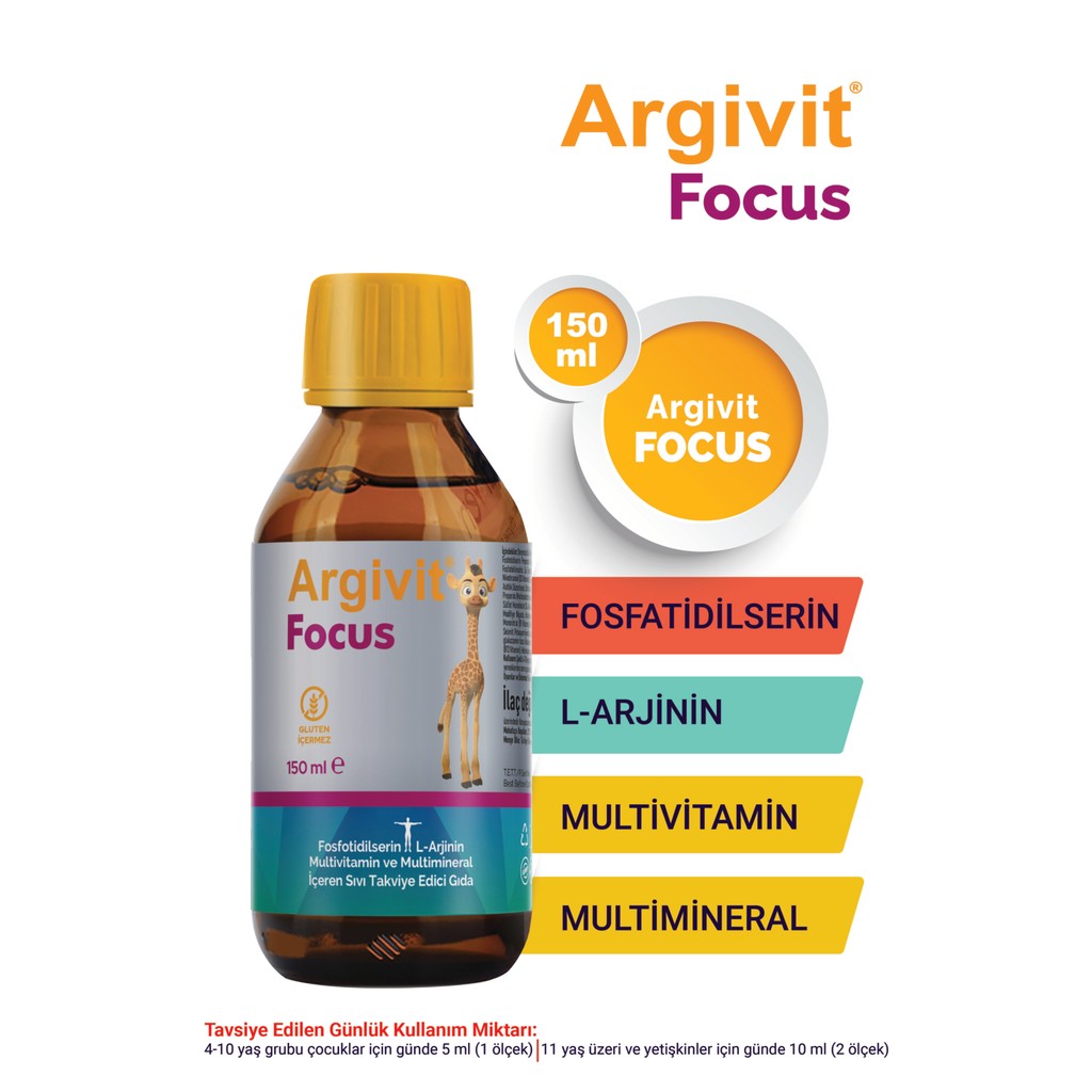 Argivit Focus Şurup 150 ml Sağlık / Diyet Fiyatı
